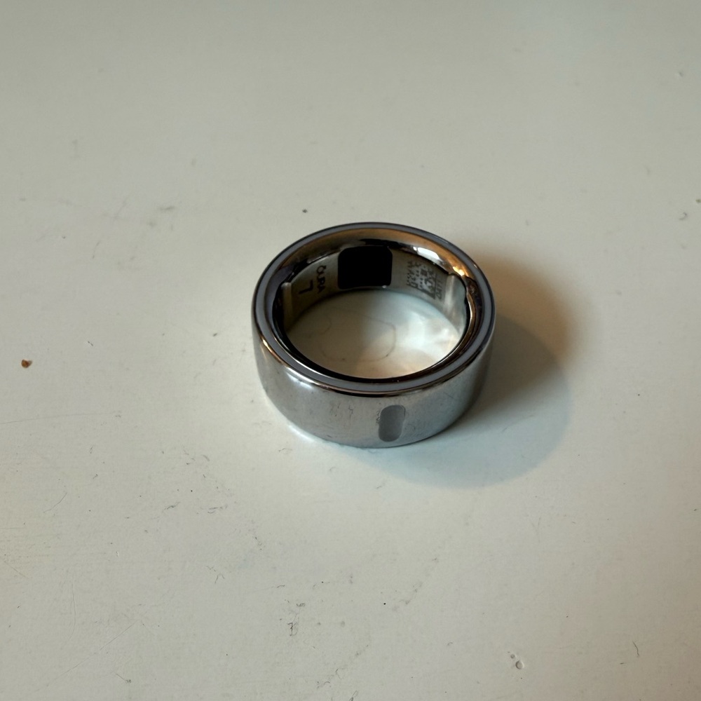 OURA Ring 4 size 7 in Silver